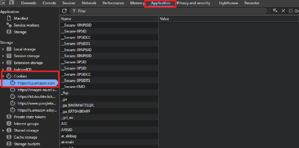 scrape amazon review behind login