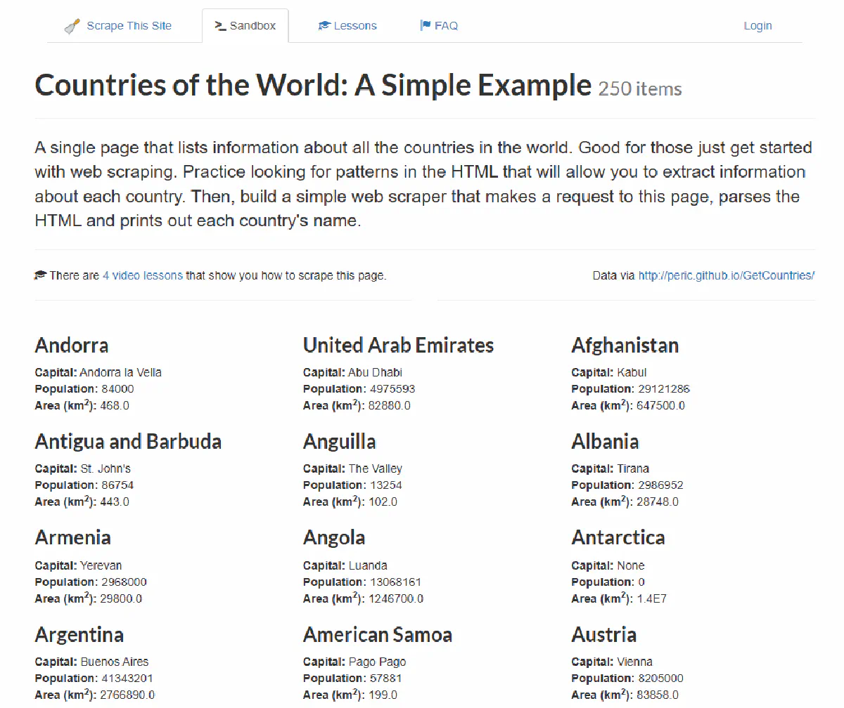 how to build a scraper in python