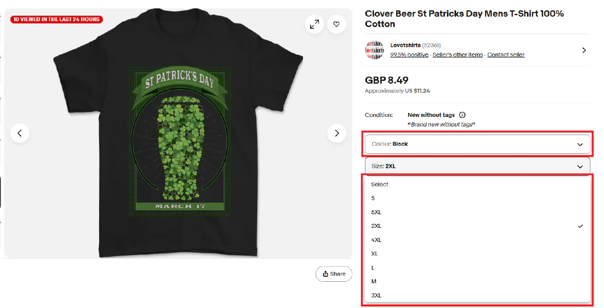 ebay listing scraping