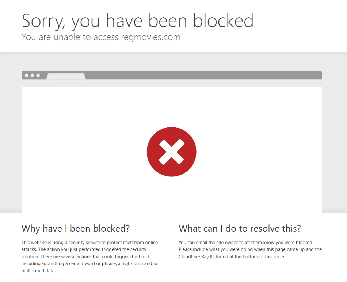 blocked by regmovies