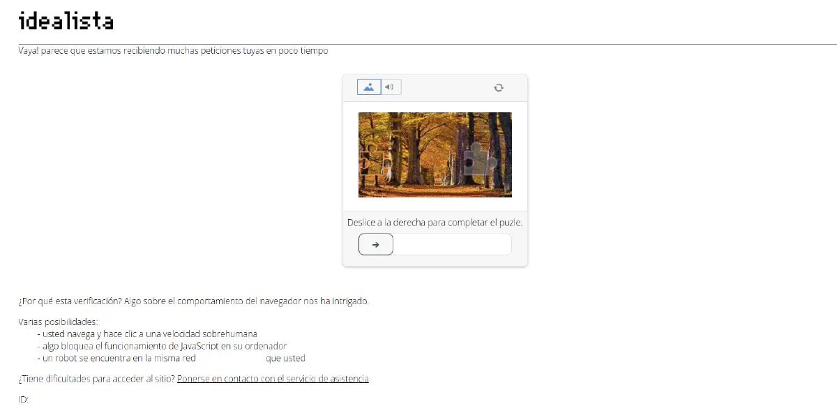 idealista puzzle captcha