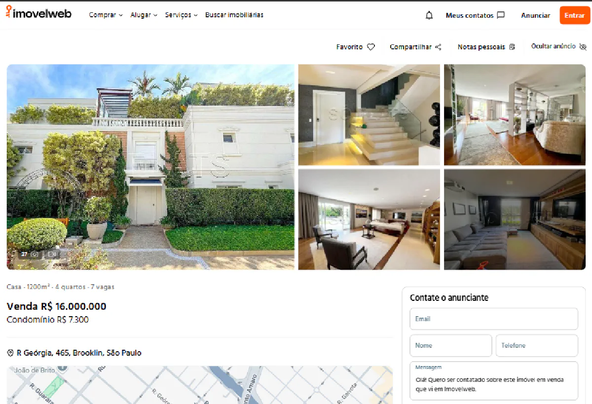 scrape real estate listings brazil