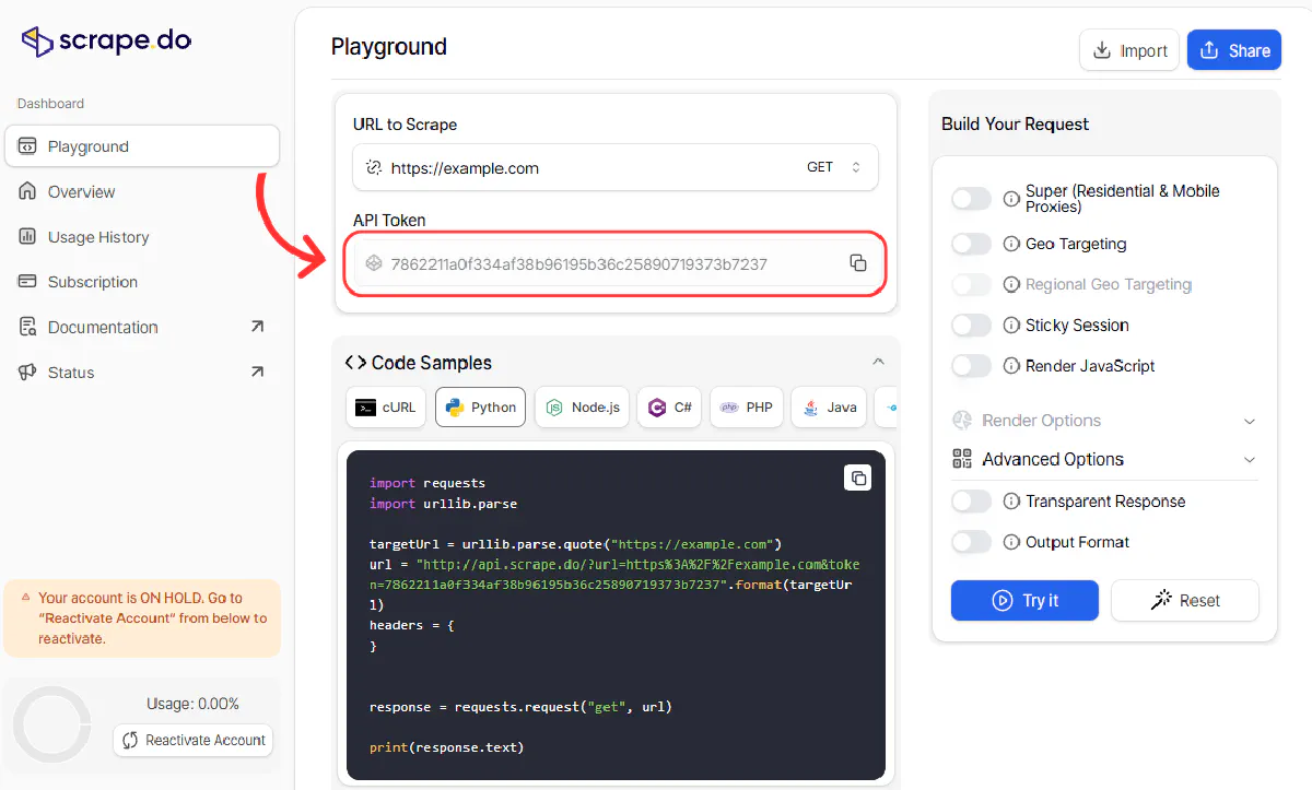 bypass cloudflare web scraping api