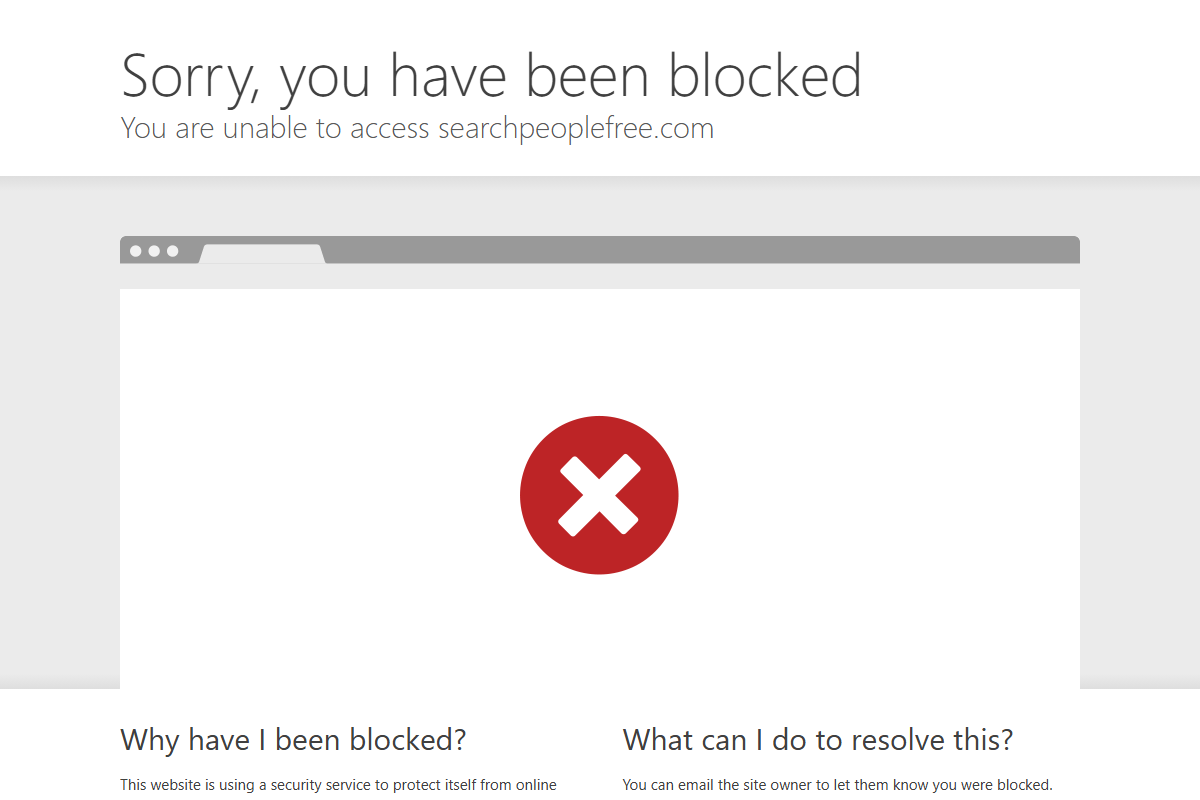 searchpeoplefree blocked