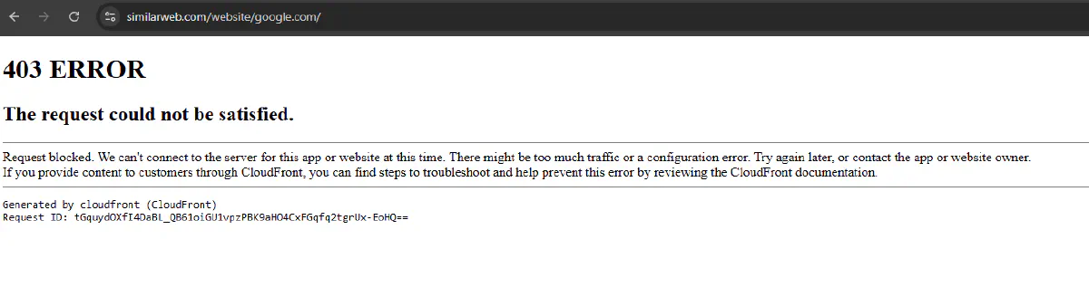 similarweb 403