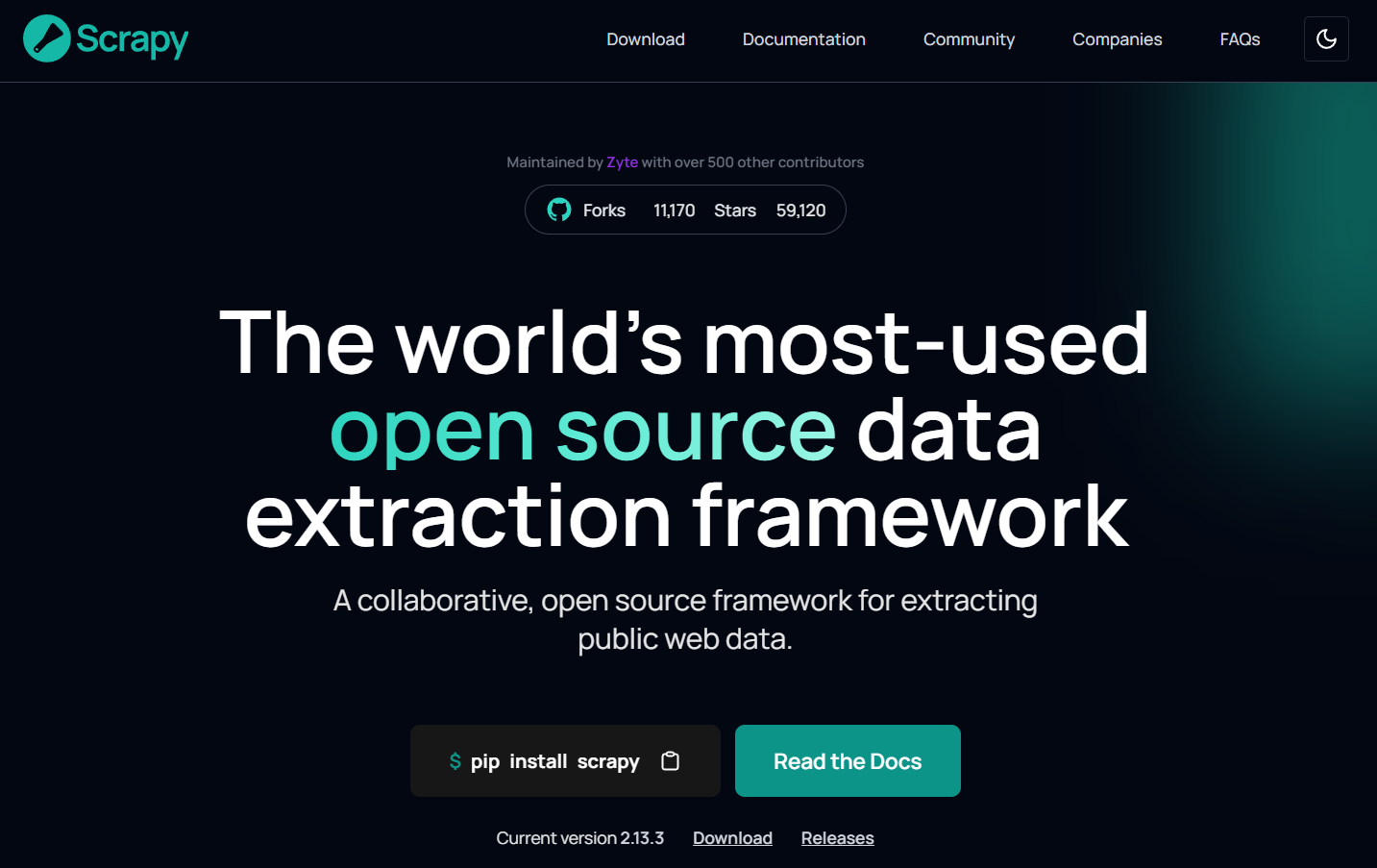 Zyte maintains Scrapy